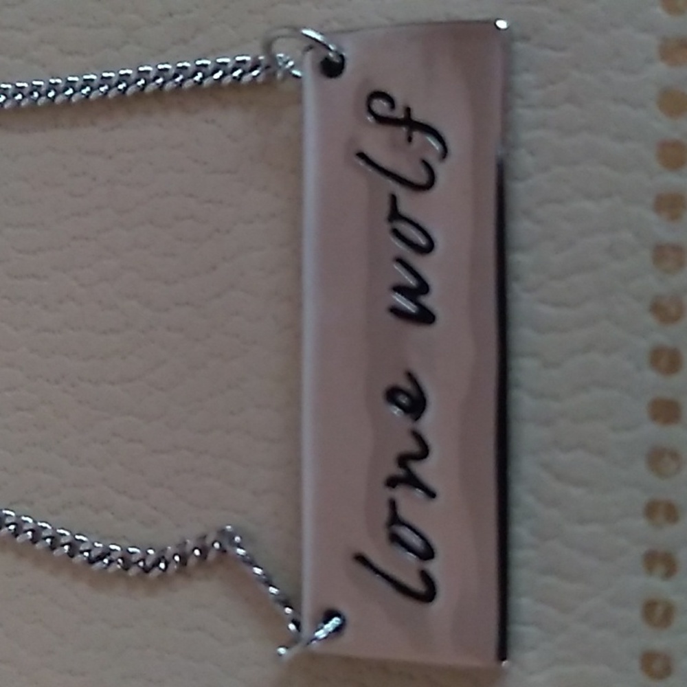 Lone Wolf necklace by DIXI discontinued
